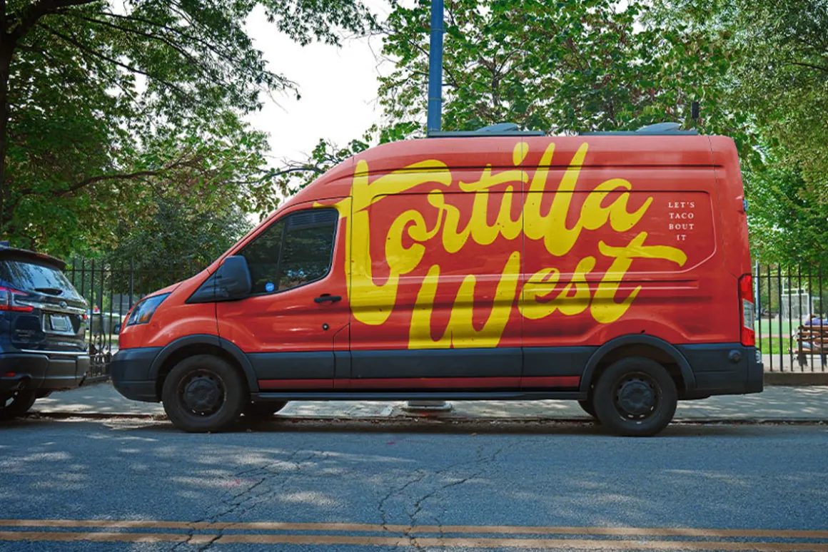 Vehicle Wrap Photoshop Template
