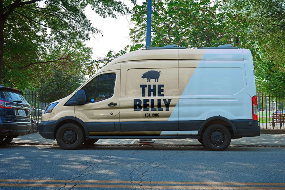 Vehicle Wrap Photoshop Template