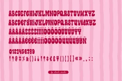Very Wavy Playful Chunky Font
