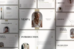 Vespa Elegant Fashion Presentation