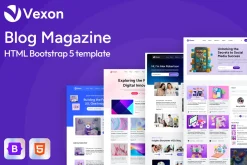 Vexon - Blog HTML Template