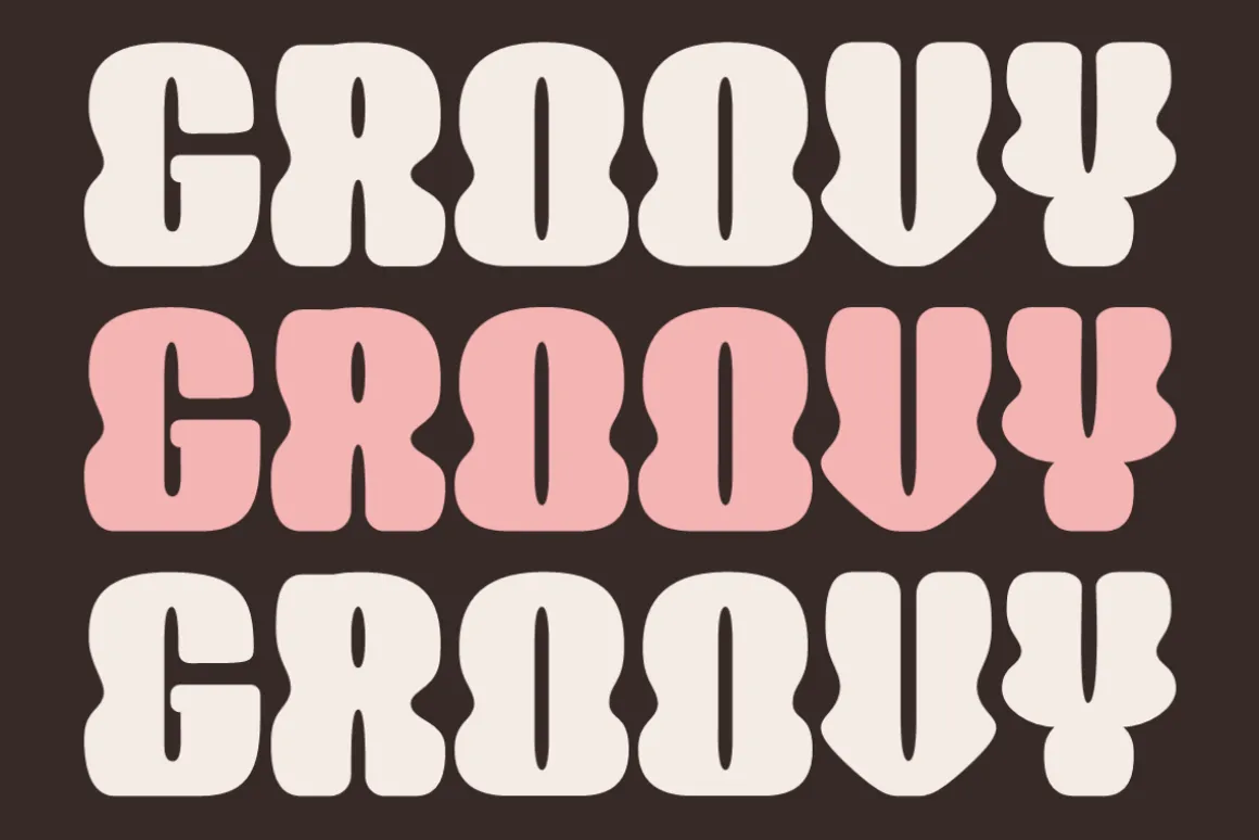 Vibes Bloze - Groovy Font