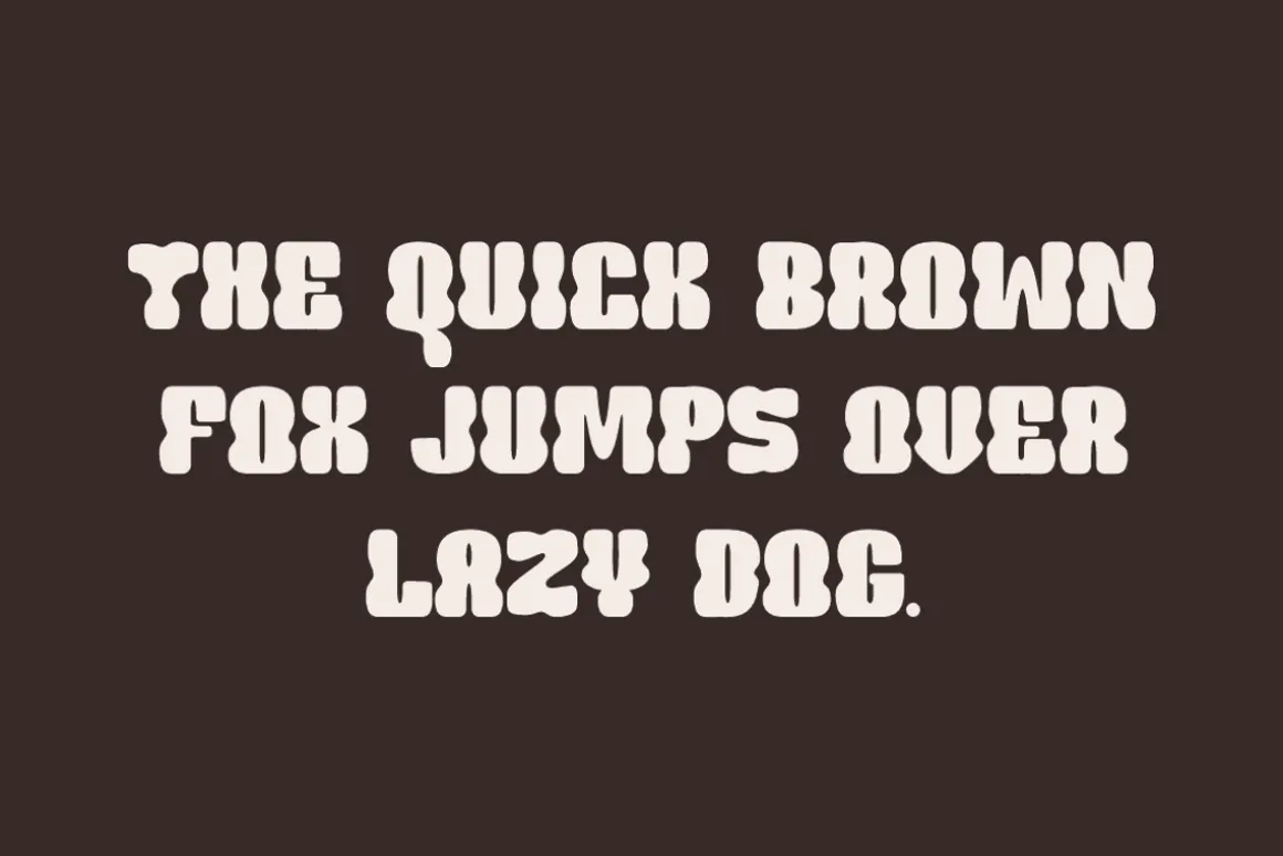Vibes Bloze - Groovy Font