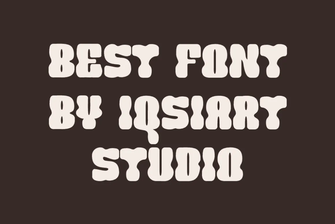 Vibes Bloze - Groovy Font