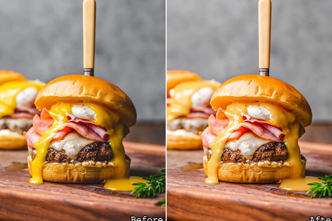 15 Vibrant Food Lightroom presets