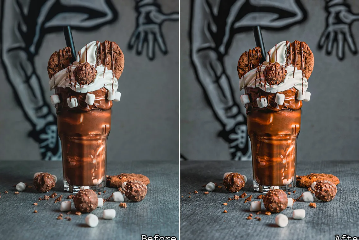 15 Vibrant Food Lightroom presets