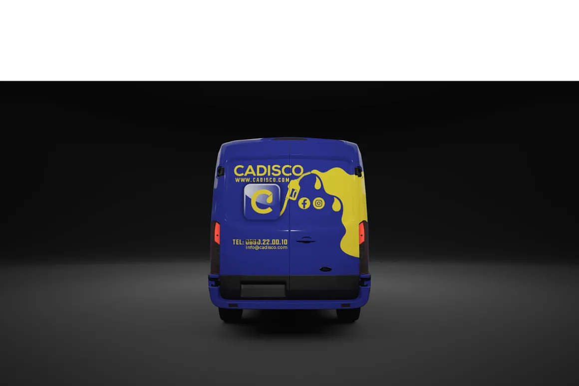 Vibrant Van Design Template