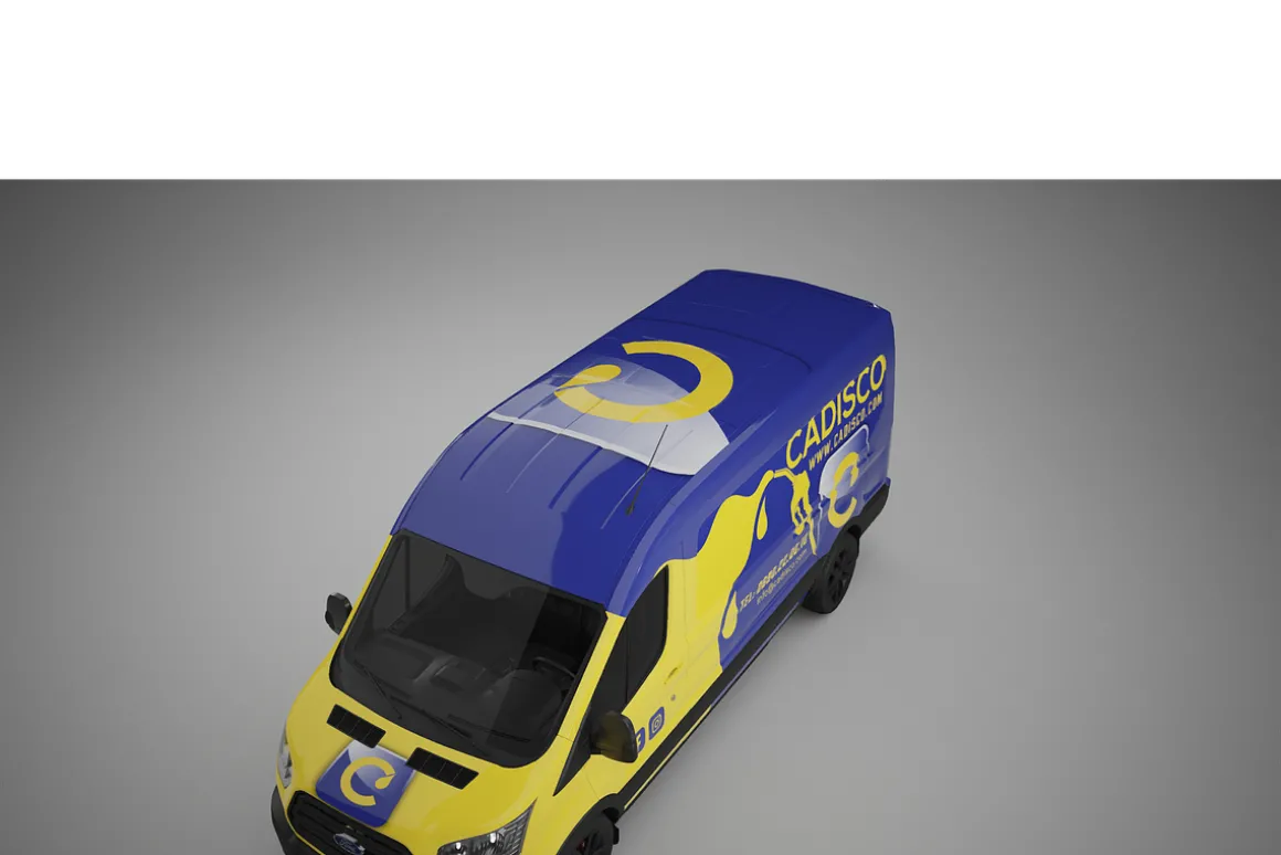 Vibrant Van Design Template