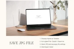 Video Device Mockup Laptop MacBook