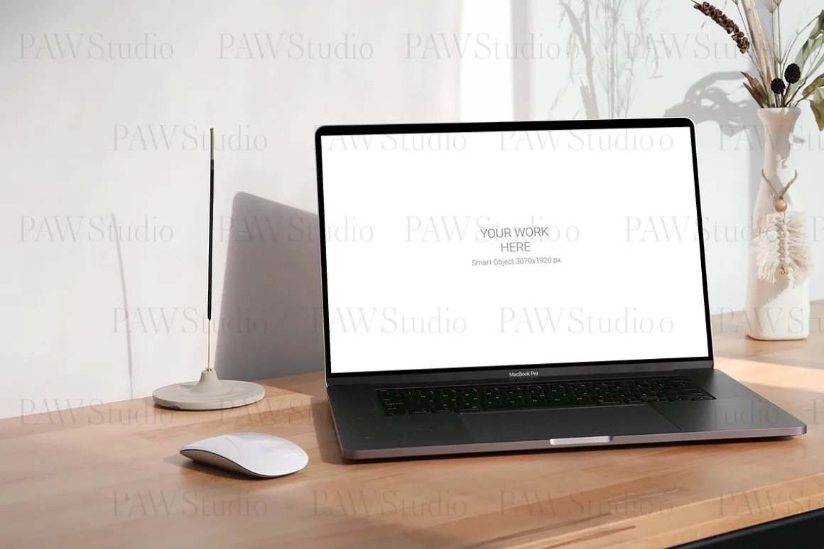 Video Device Mockup Laptop MacBook