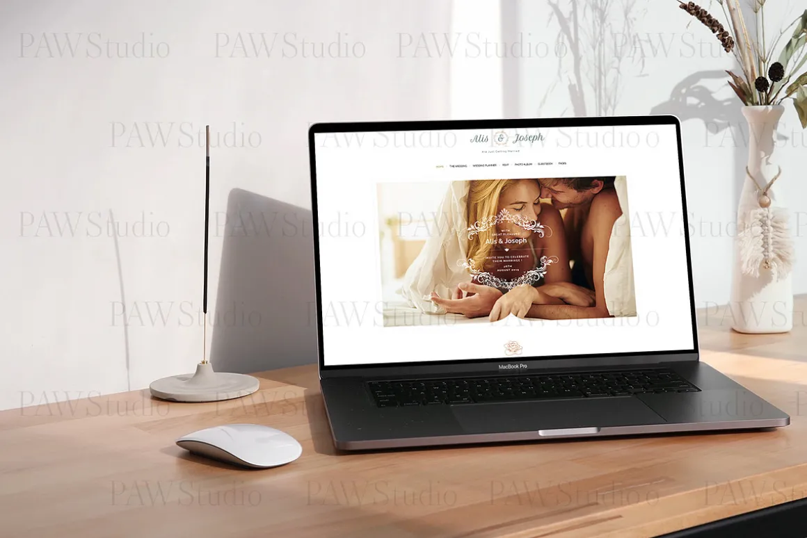 Video Device Mockup Laptop MacBook