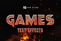 Video Games Title Text Effects Vol.2