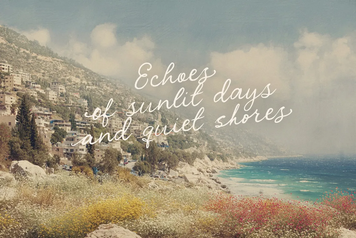 Villa al Mare | Vintage Script Font