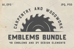 Vintage Carpentry Emblems part 2