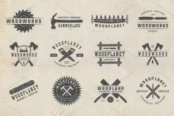 Vintage Carpentry Emblems part 2