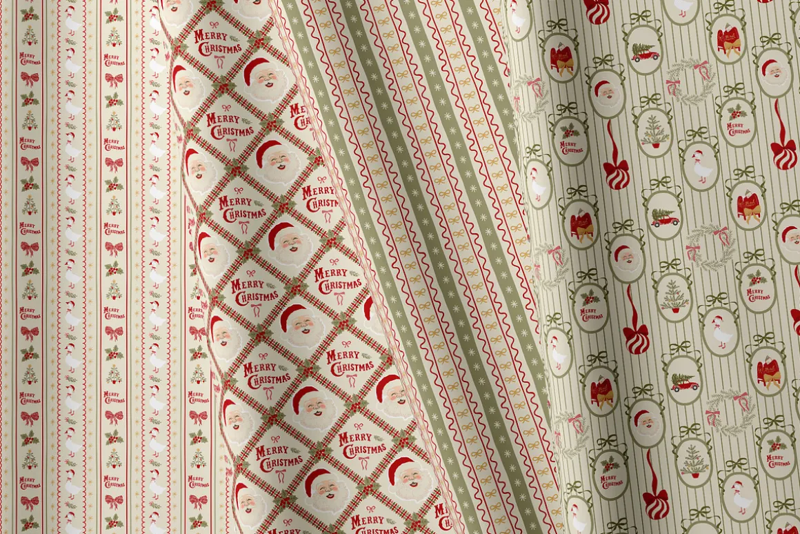 Vintage Christmas patchwork