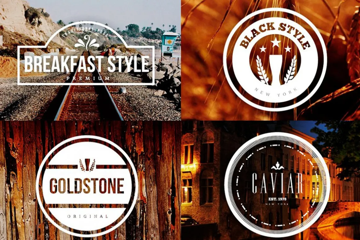 Vintage Logos Labels & Badges