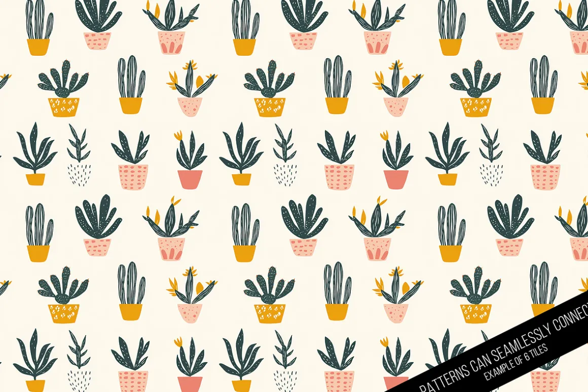 Vintage Palm Springs Seamless