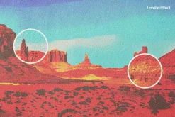 Vintage Postcard Photo Effect
