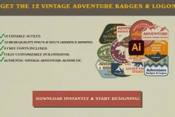 Vintage Adventure Logo Templates