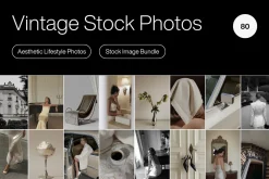 Vintage Aesthetic Stock Photo Bundle