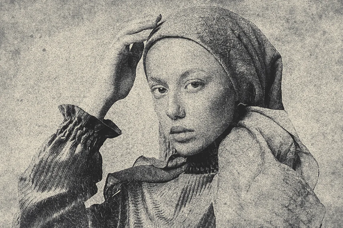 Vintage Album Photo Effects