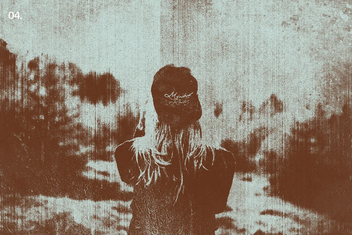 Vintage Album Photo Effects