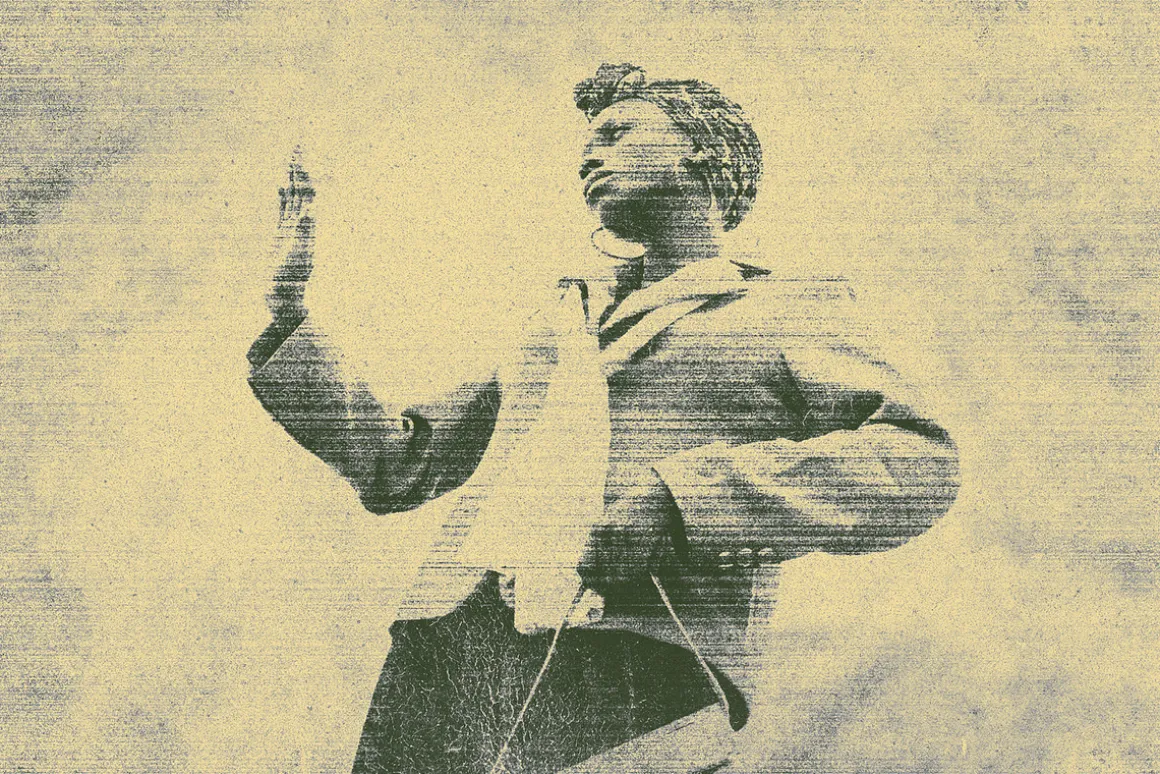 Vintage Album Photo Effects
