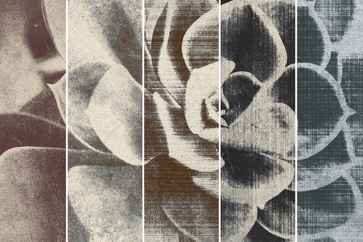 Vintage Album Photo Effects
