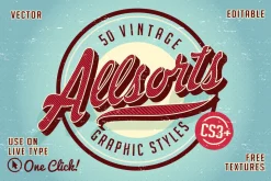 Vintage Allsorts Graphic Styles