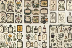 Vintage Apothecary Labels