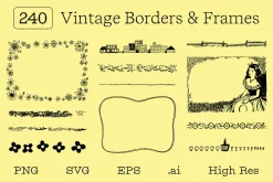 Vintage Borders & Frames