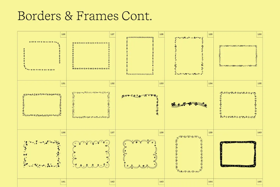 Vintage Borders & Frames