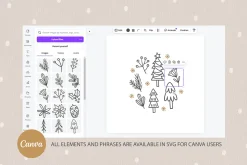 Vintage Christmas - Hand Drawn Kit