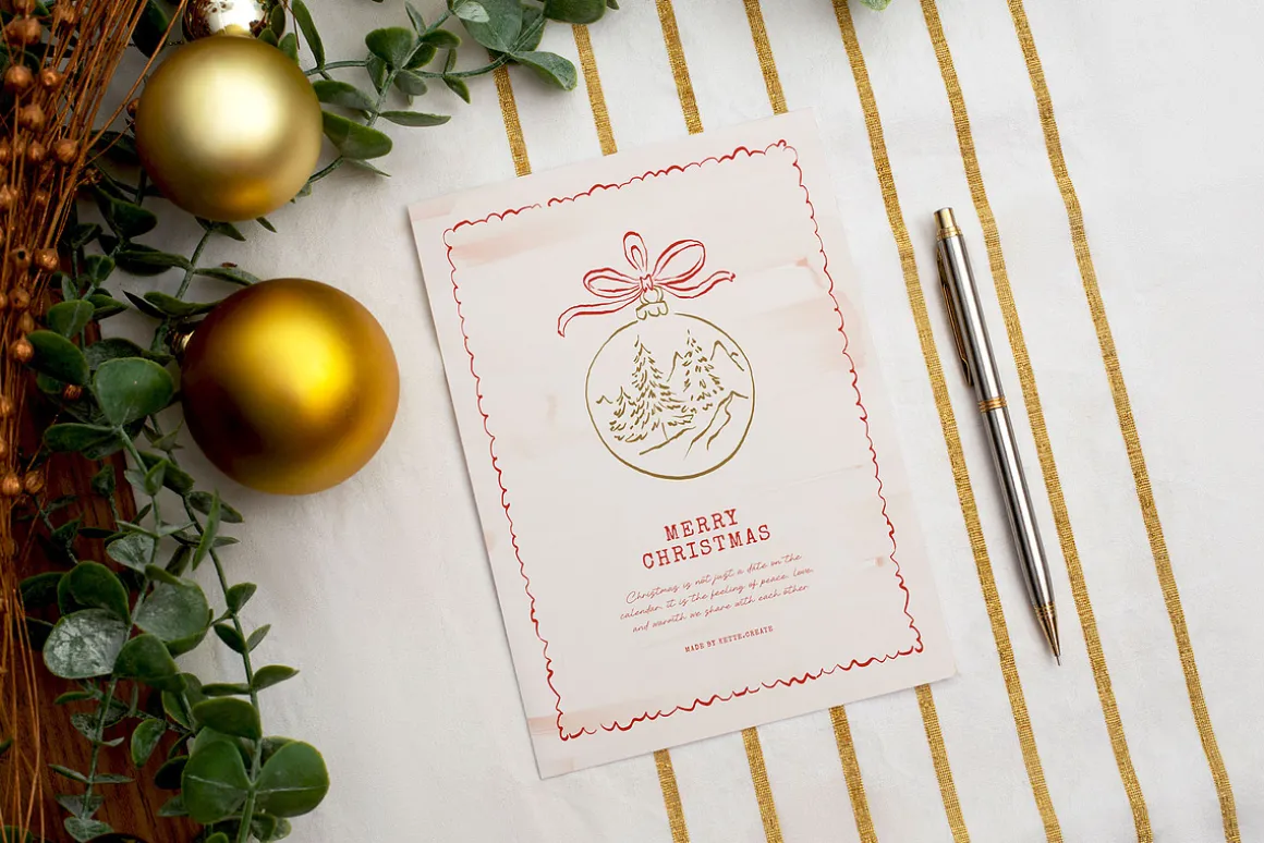 Vintage Christmas | Illustration Kit