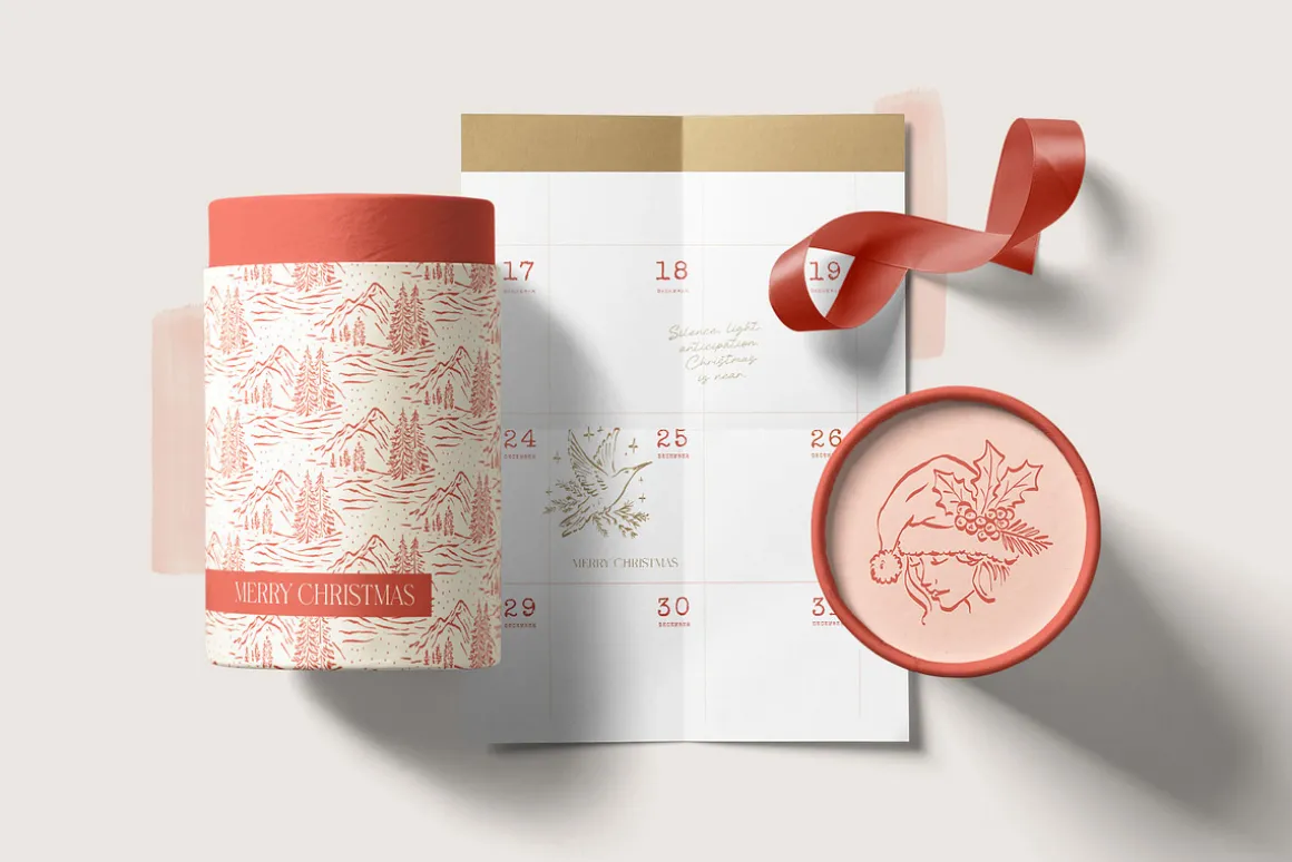 Vintage Christmas | Illustration Kit