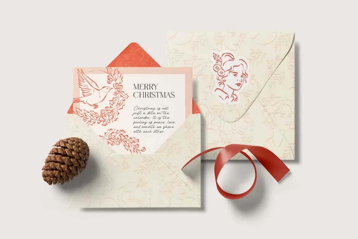 Vintage Christmas | Illustration Kit