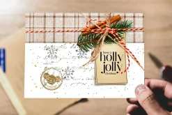 Vintage Christmas Invitation Cards