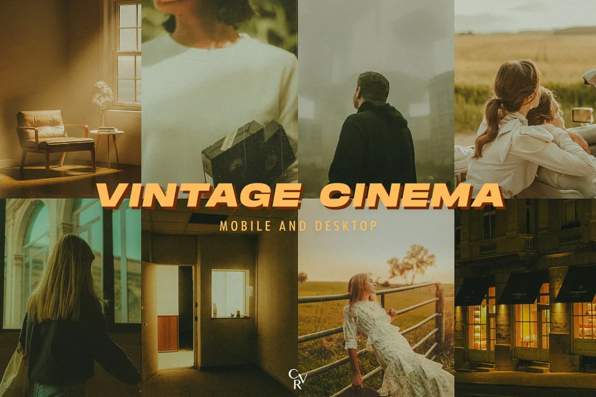 15 Vintage Cinema Lightroom Presets