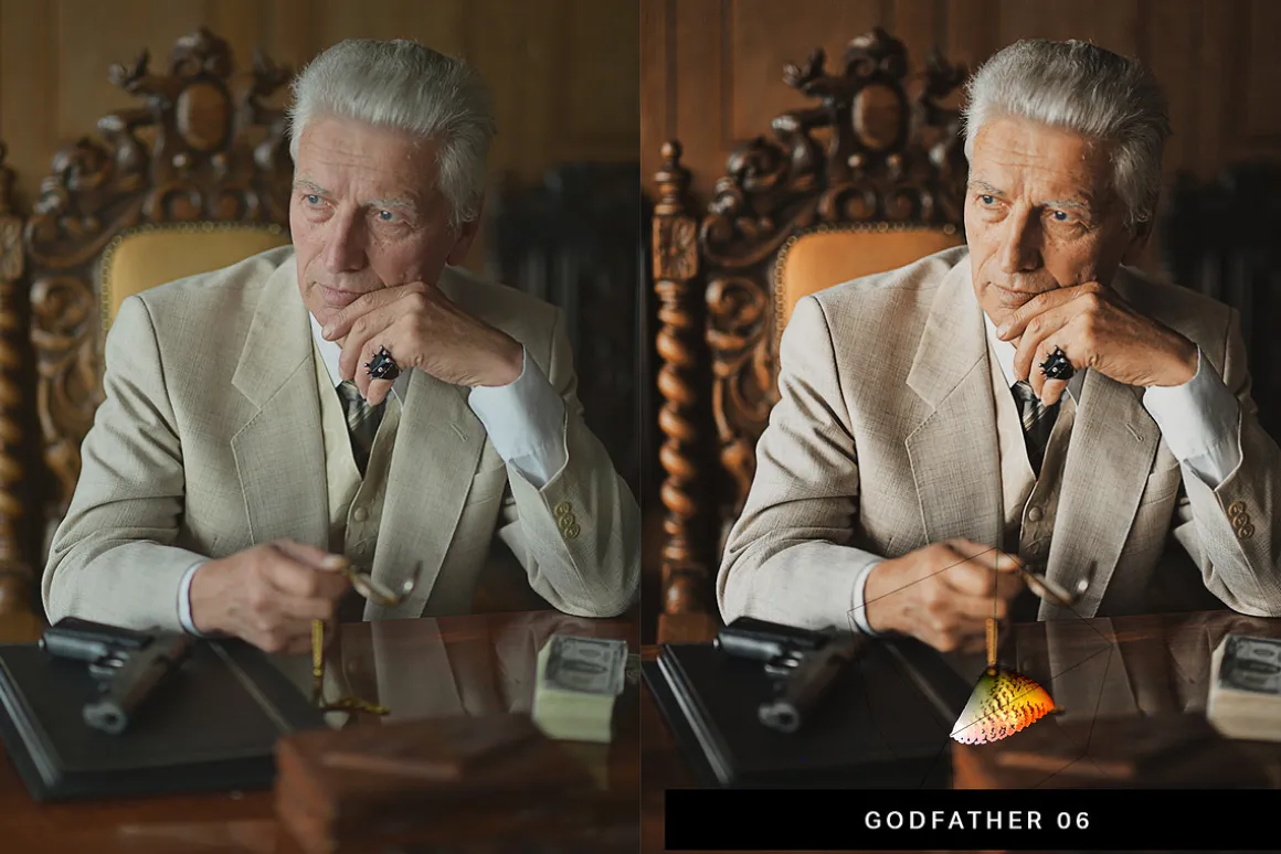 50 Vintage Cinematic Presets & LUTs