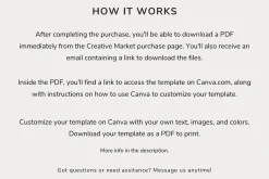 Vintage Cookbook Template CANVA