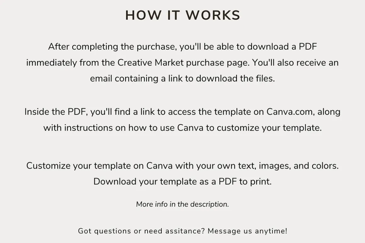 Vintage Cookbook Template CANVA