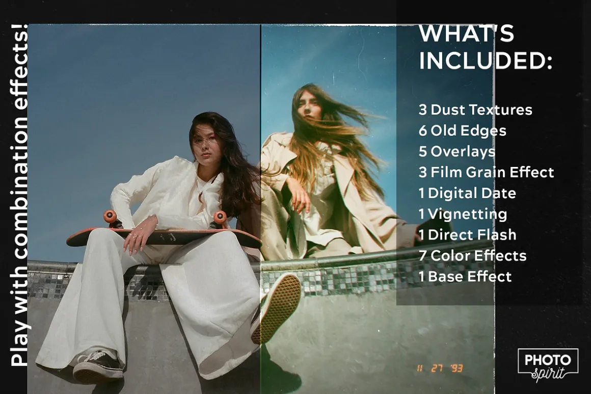 Vintage Effects & Overlays Package