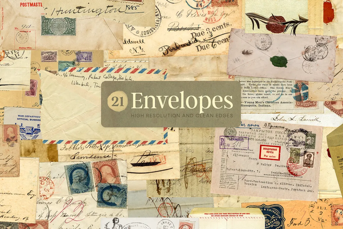 (170) Vintage Ephemera Paper Pack