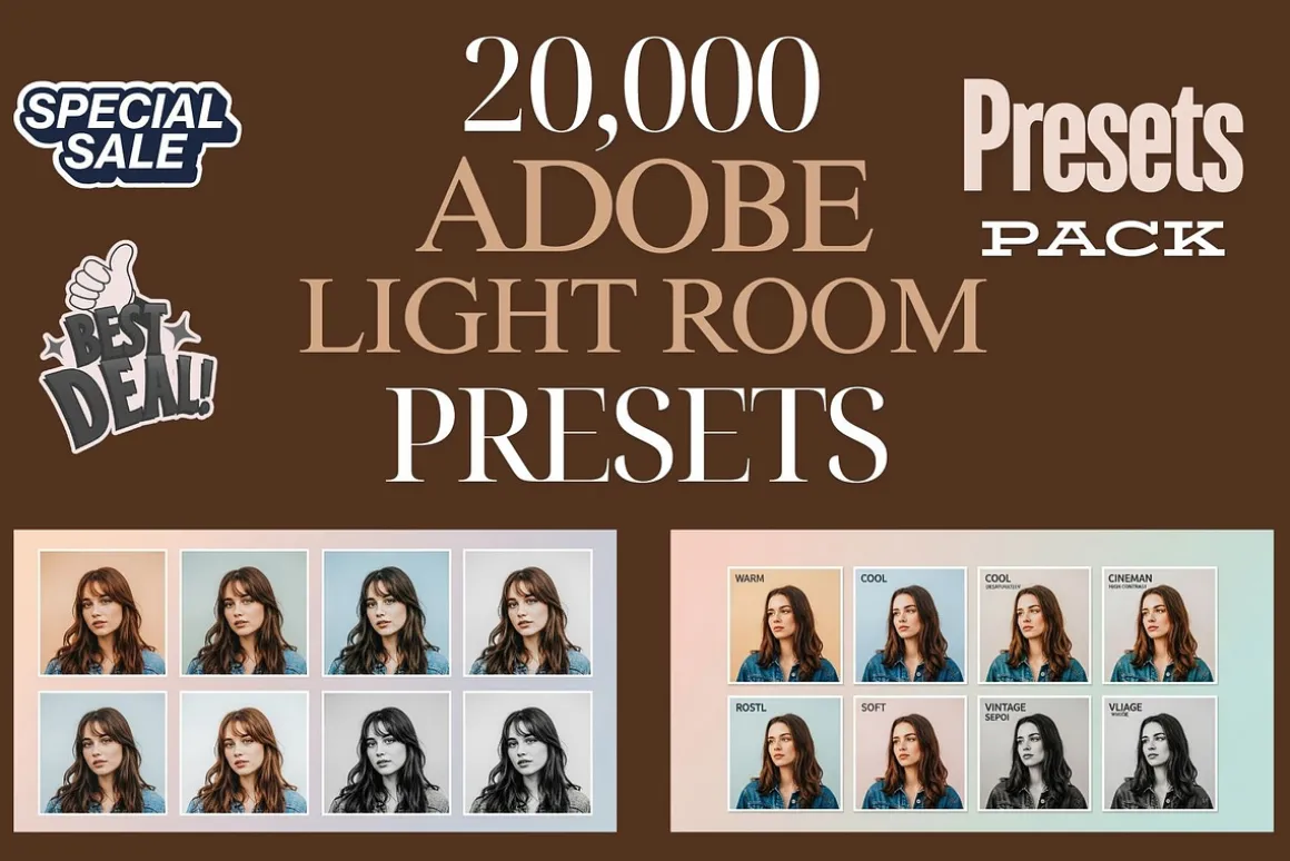 Vintage Film Look 20,000 Presets