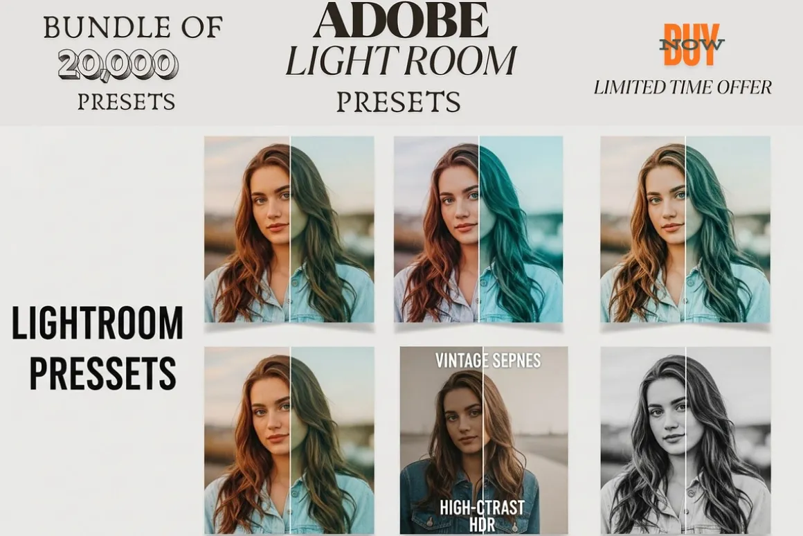 Vintage Film Look 20,000 Presets