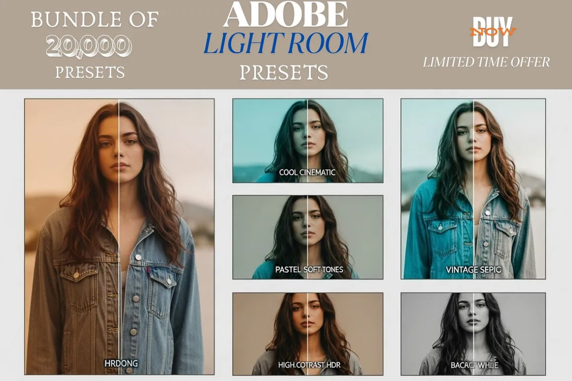 Vintage Film Look 20,000 Presets