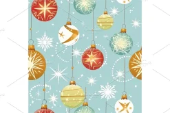 Vintage Holiday Digital Paper