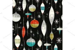 Vintage Holiday Digital Paper