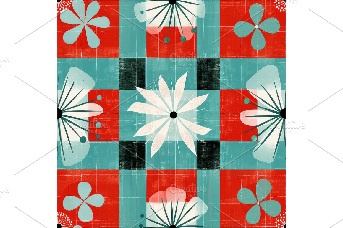 Vintage Holiday Digital Paper